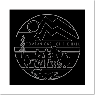 Companions Line Art Posters and Art